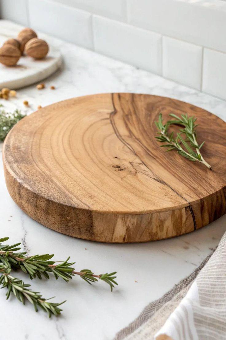 Кругла кухонна дошка