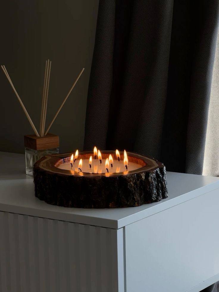 Велика кругла свічка